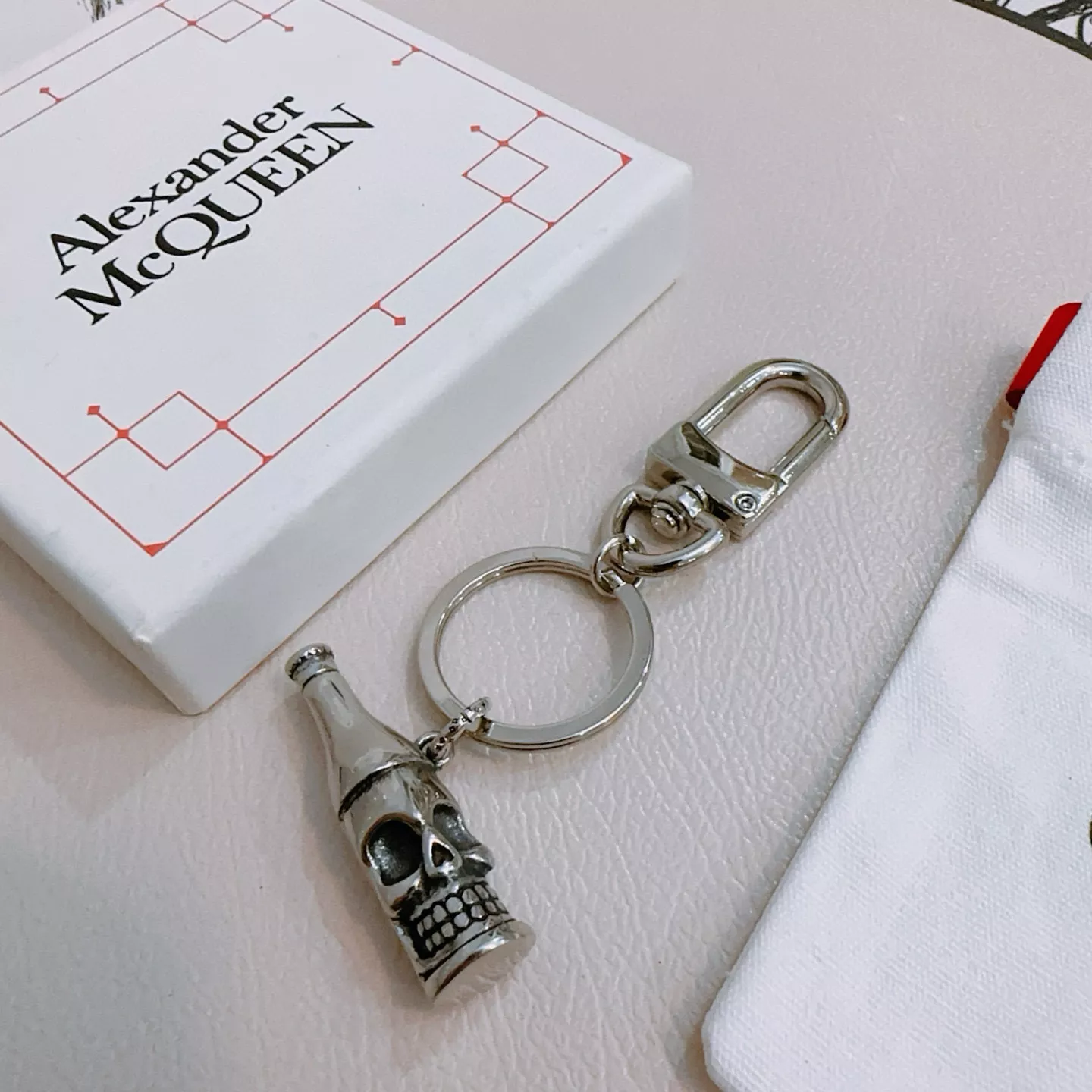 SportInspired 3272 Alexander McQueen Key Holder And Bag Buckle
