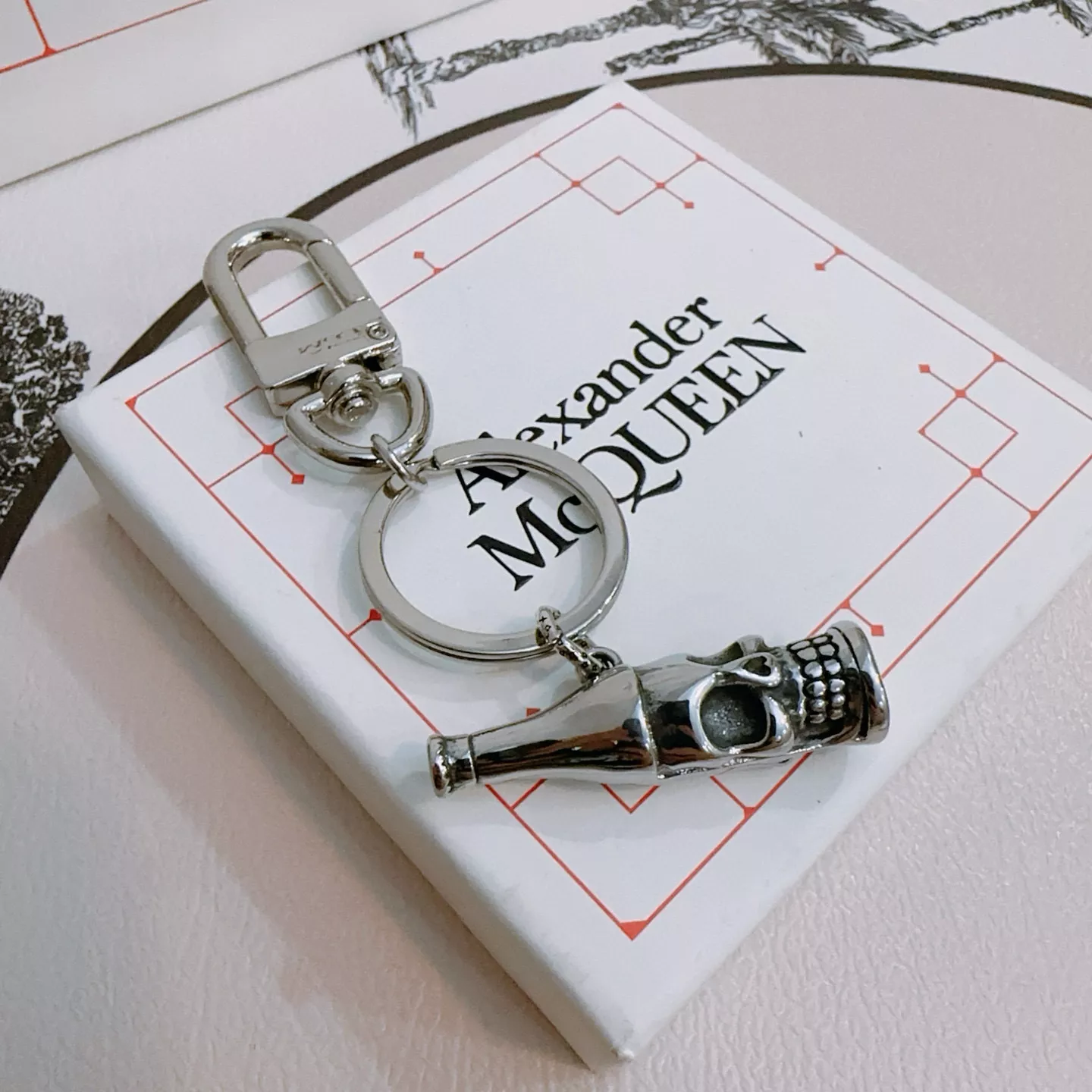 SportInspired 3272 Alexander McQueen Key Holder And Bag Buckle