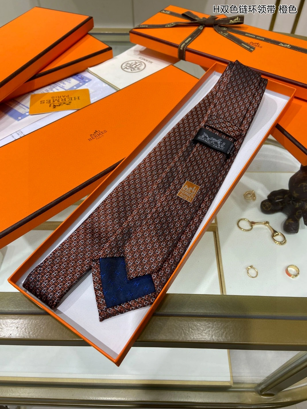 SportInspired 3284 Hermes Necktie For Men