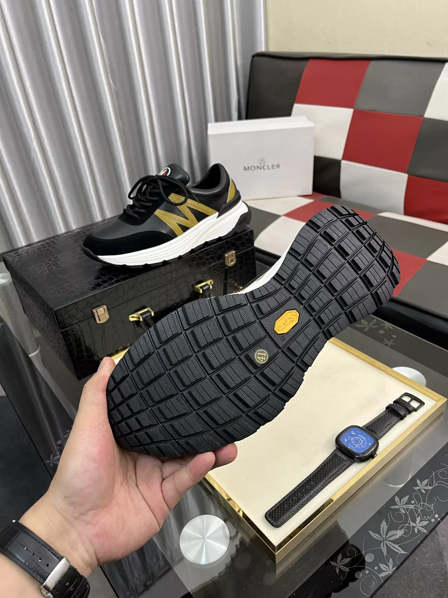 SportInspired 3347 Moncler Casual Shoes For Men