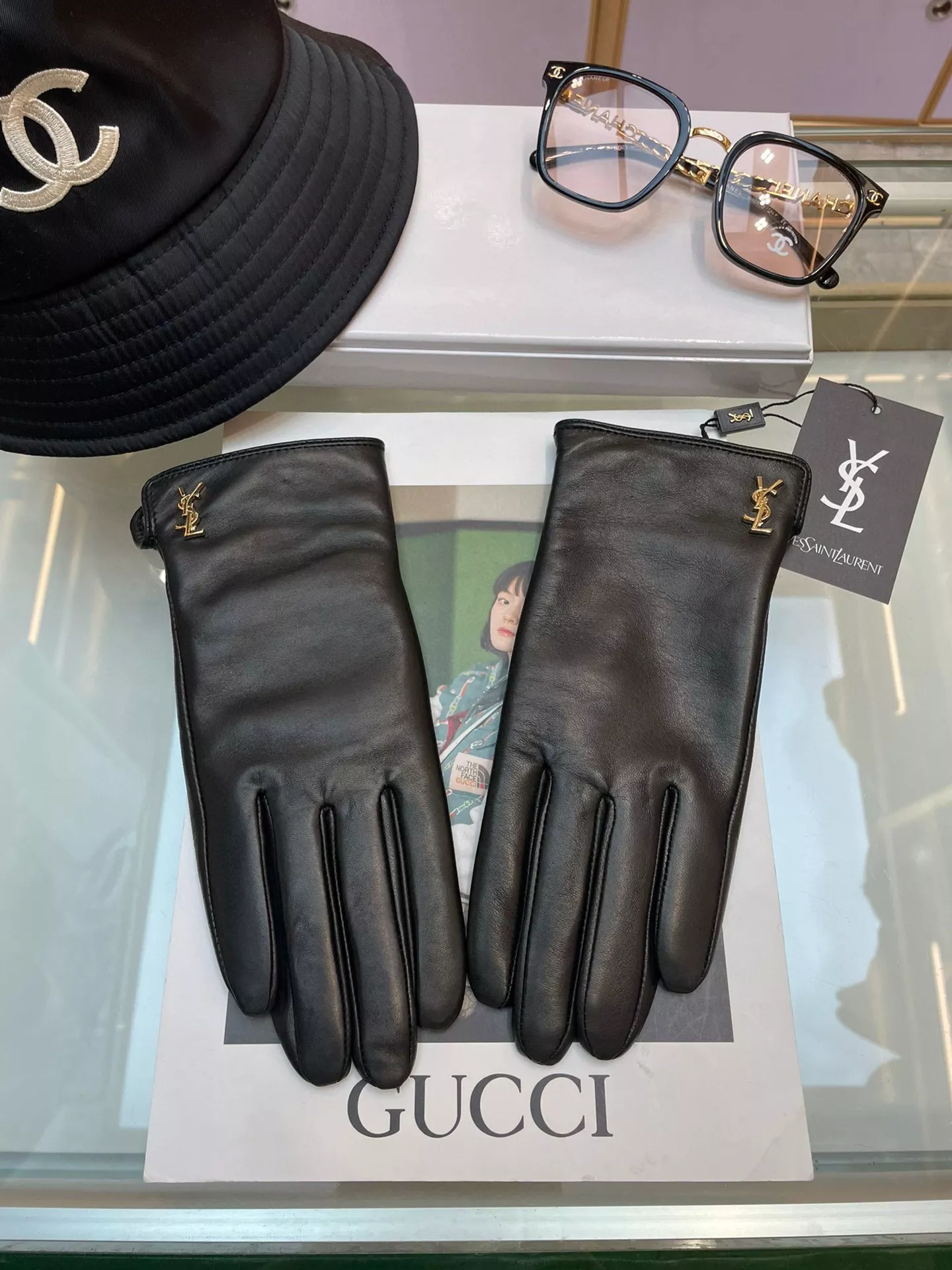 SportInspired 3450 Yves Saint Laurent Gloves For Women