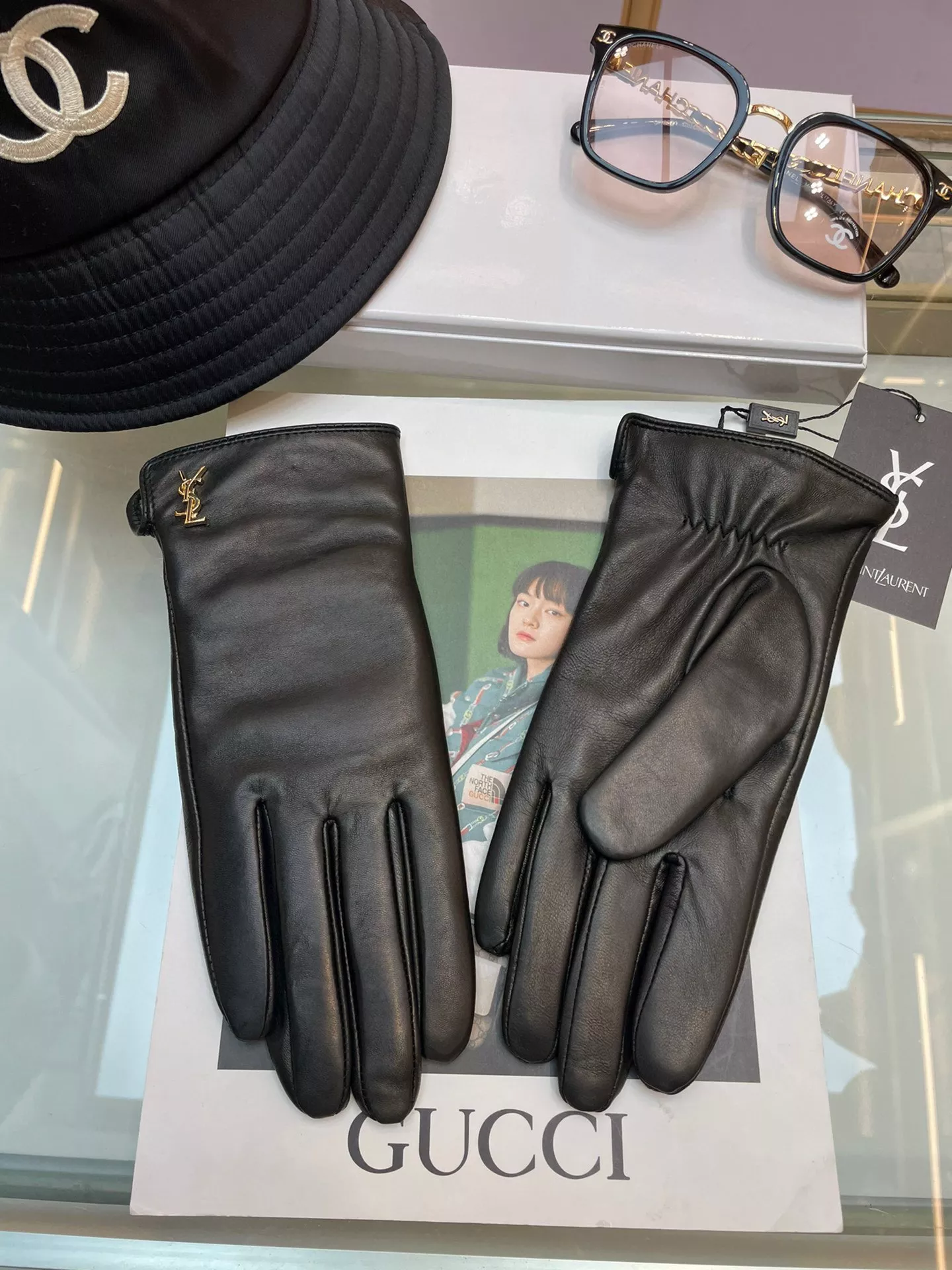 SportInspired 3450 Yves Saint Laurent Gloves For Women
