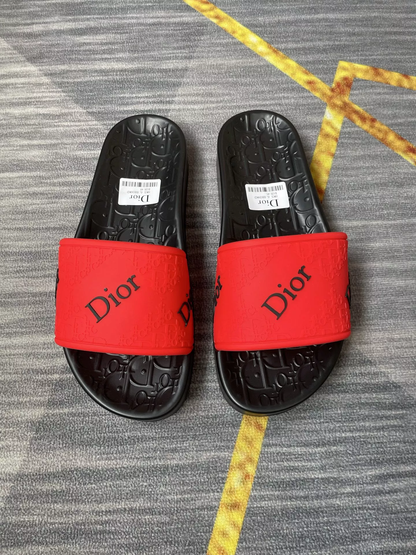 SportInspired 3463 Christian Dior Slippers For Men