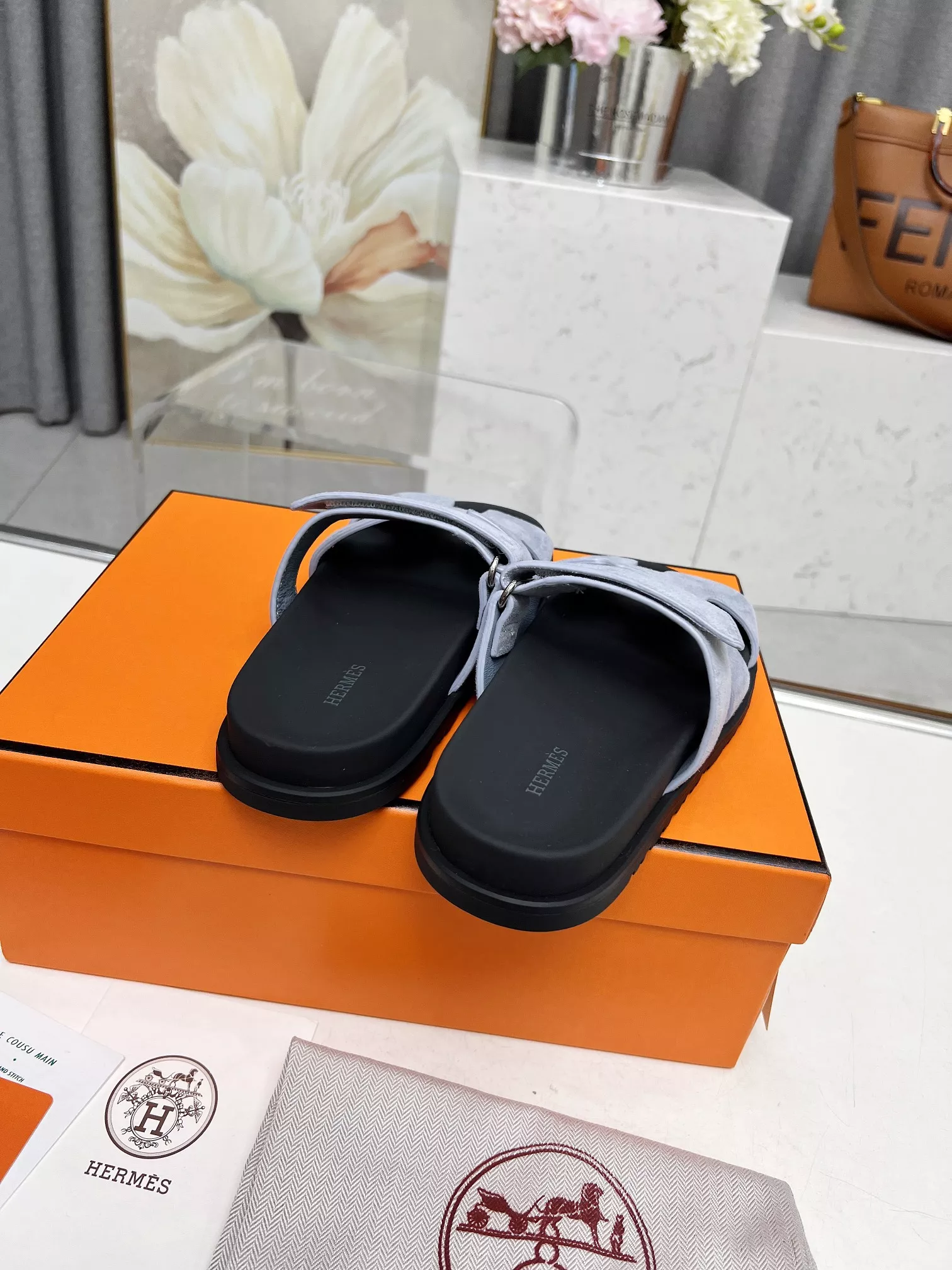 SportInspired 3517 Hermes Slippers For Men