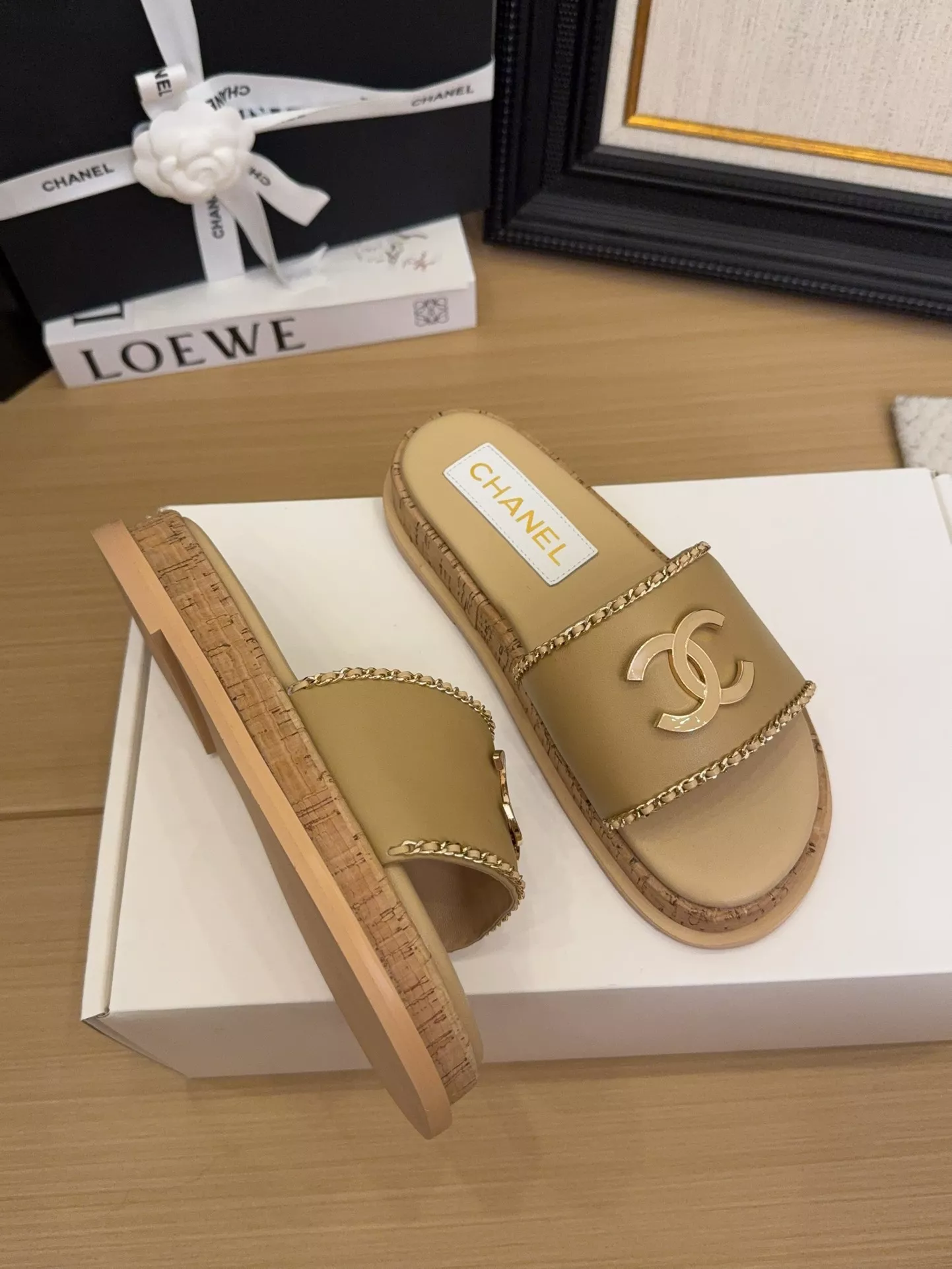 SportInspired 3587 Chanel Slippers For Women