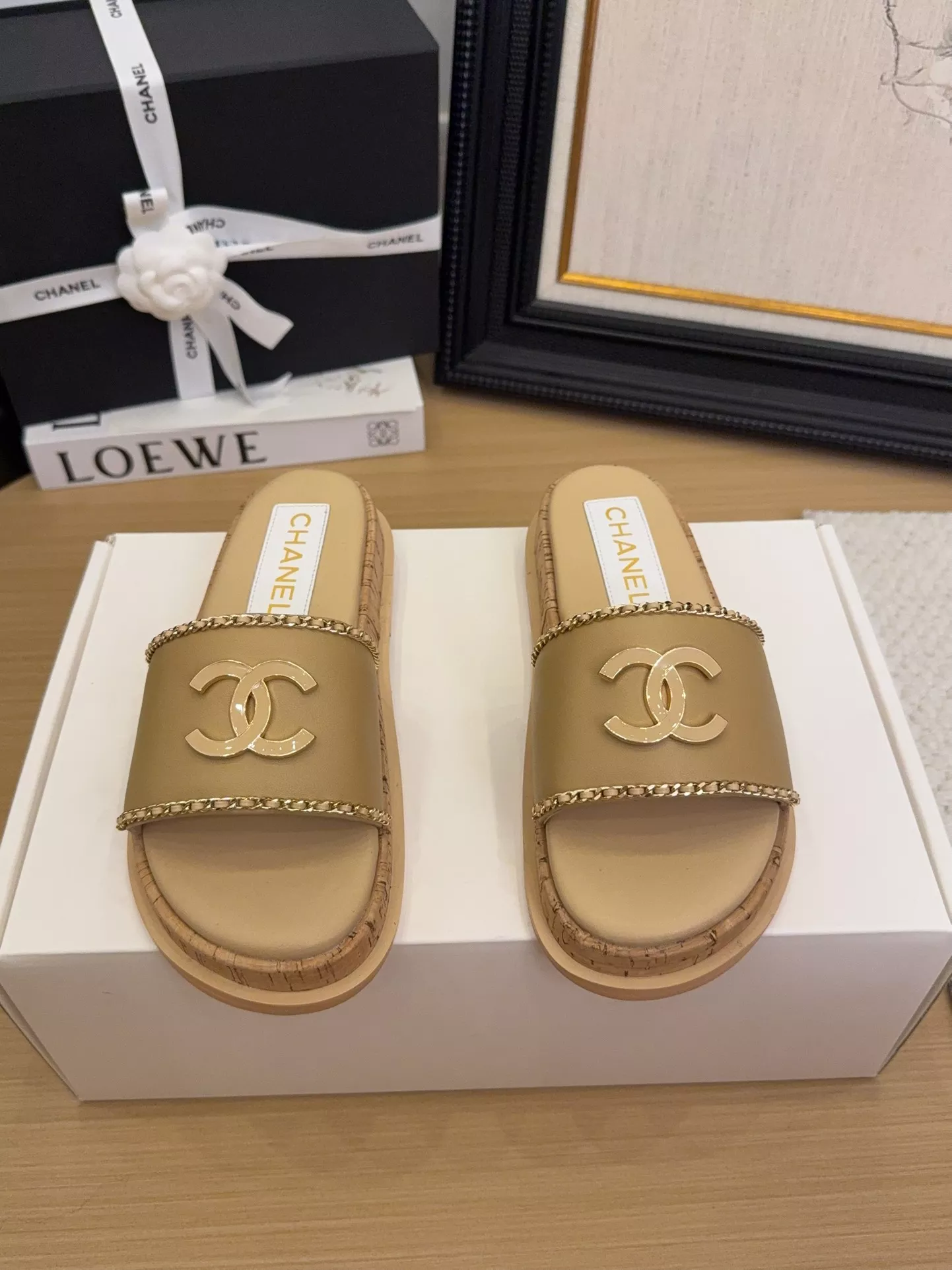 SportInspired 3587 Chanel Slippers For Women