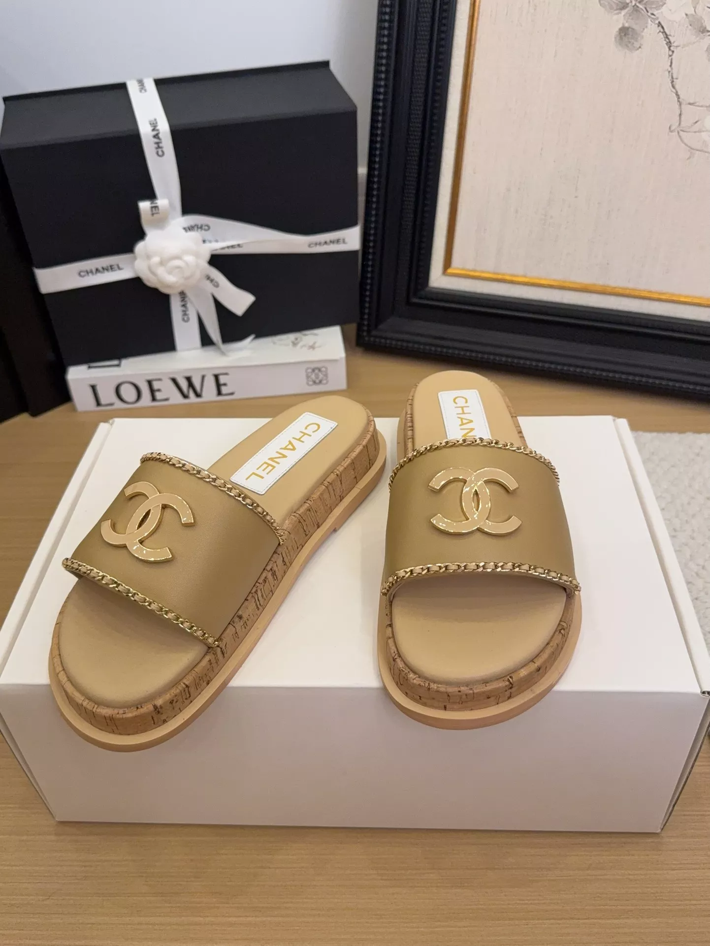 SportInspired 3587 Chanel Slippers For Women