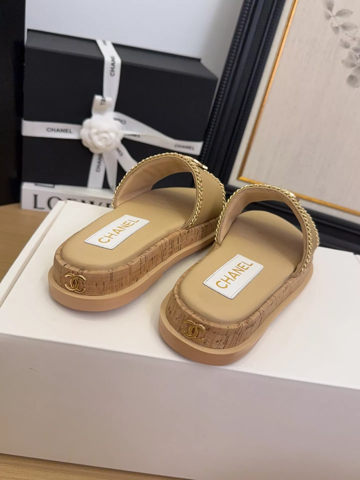 SportInspired 3587 Chanel Slippers For Women