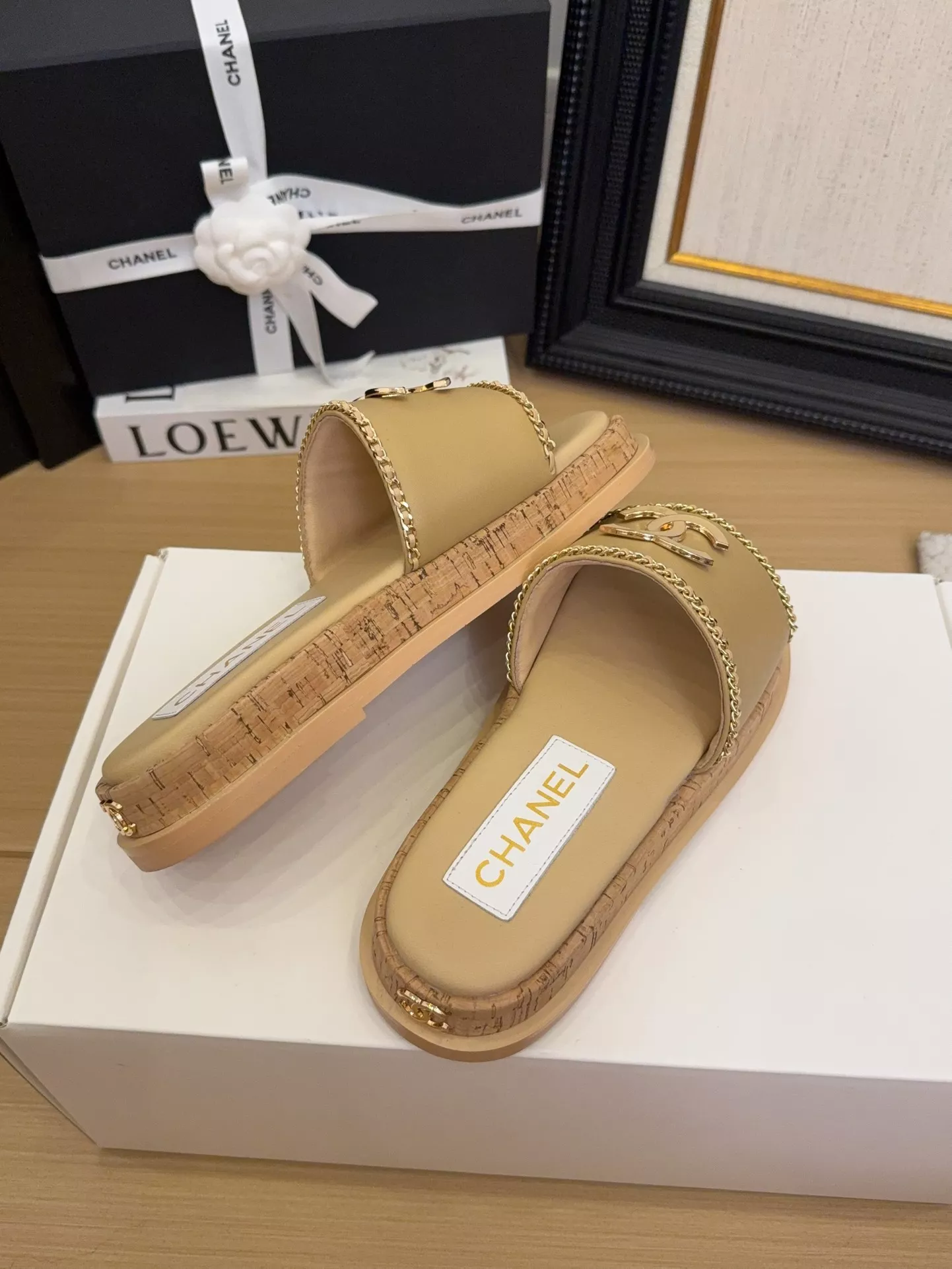 SportInspired 3587 Chanel Slippers For Women