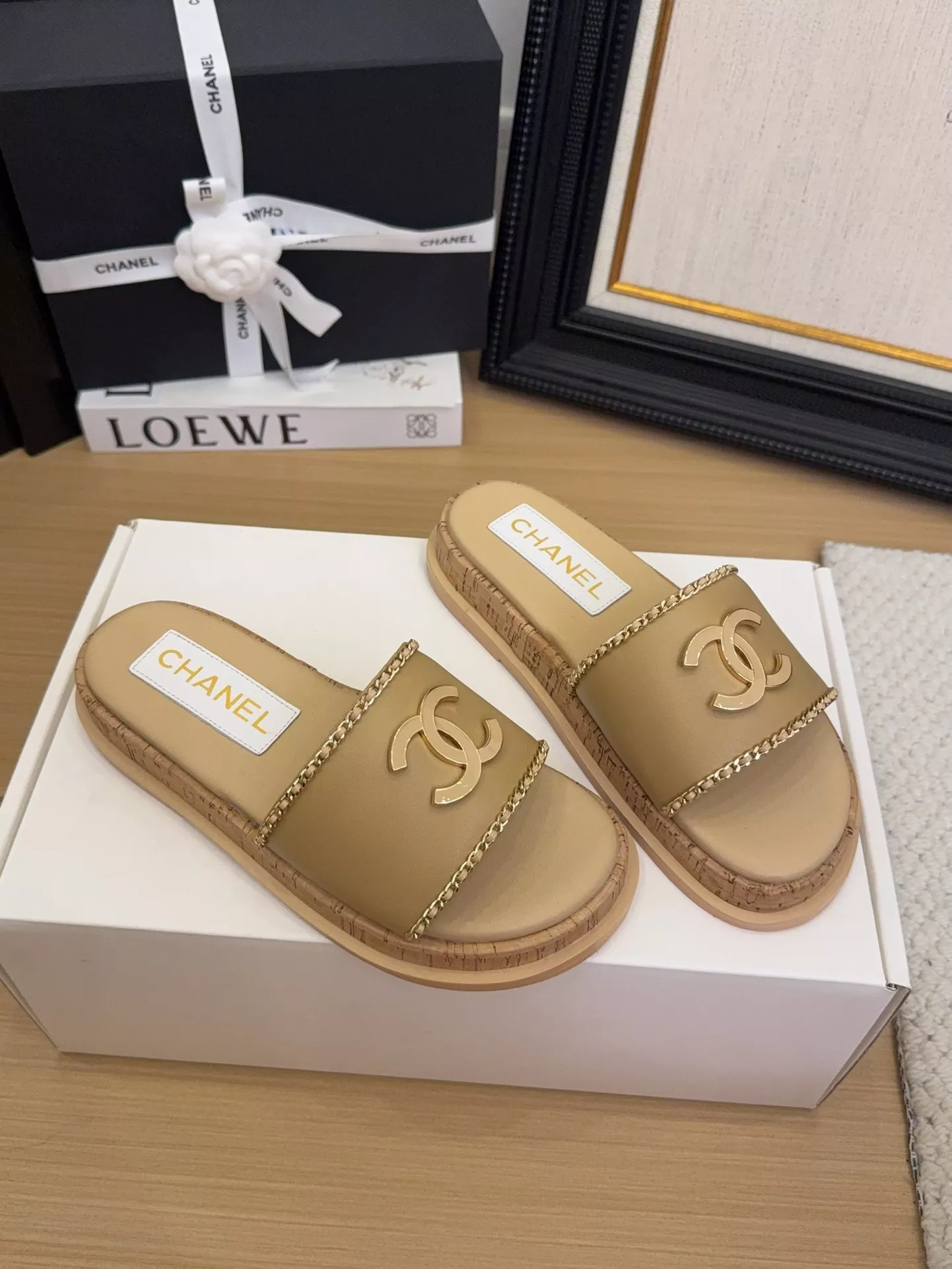 SportInspired 3587 Chanel Slippers For Women