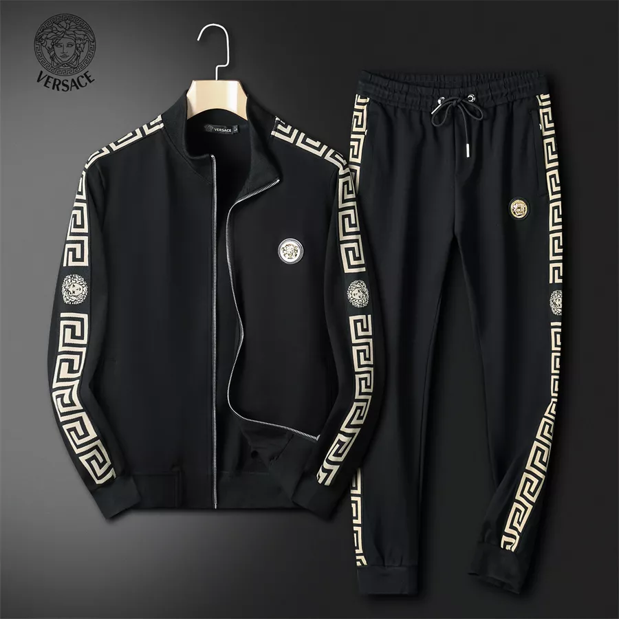 SportInspired 3922 Versace Tracksuits Long Sleeved For Men