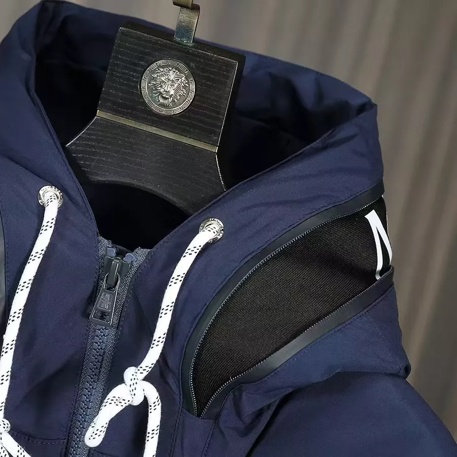 SportInspired 4299 Moncler Down Feather Coat Long Sleeved For Men