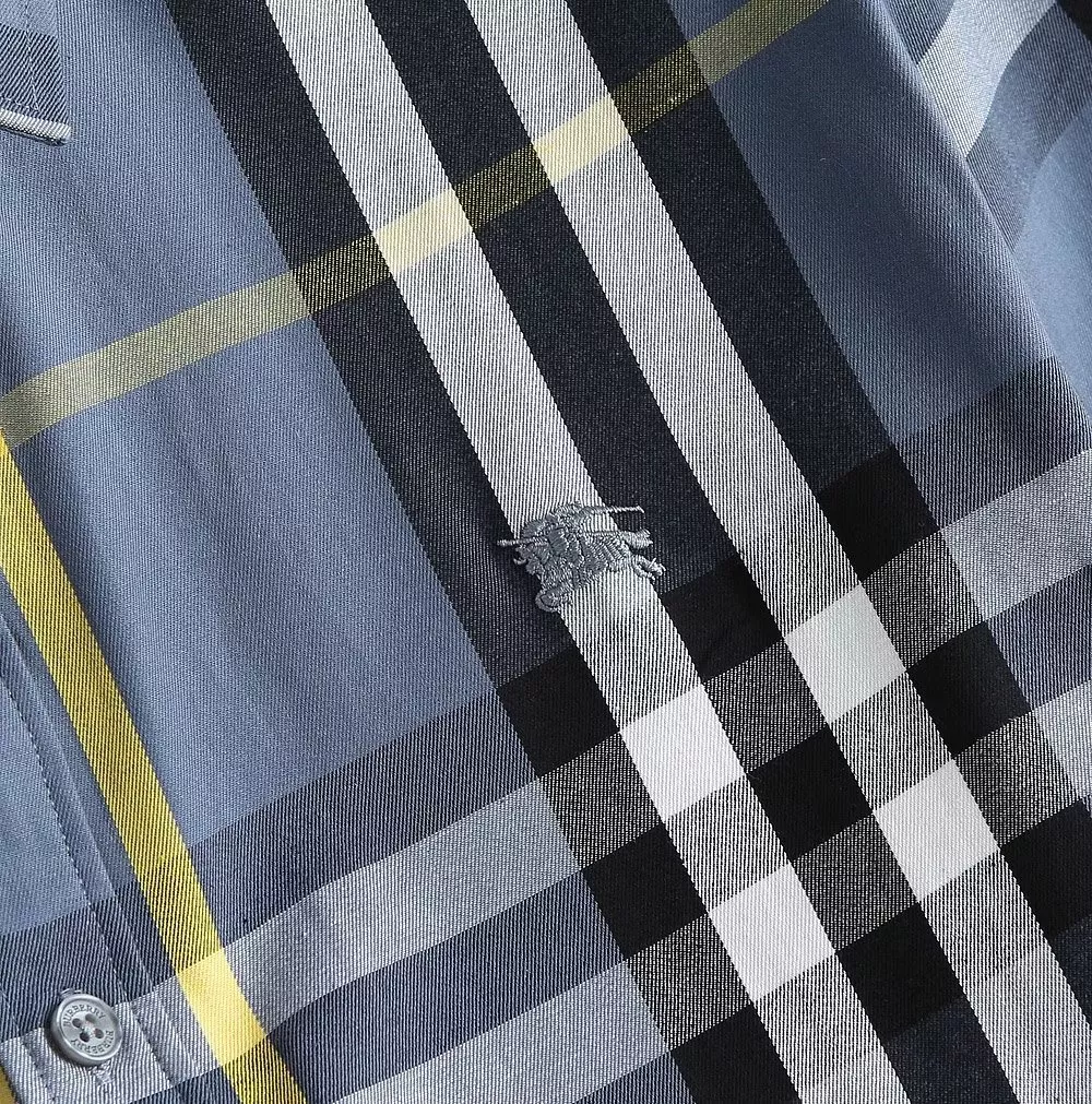 SportInspired 4313 Burberry Shirts Short Sleeved For Men