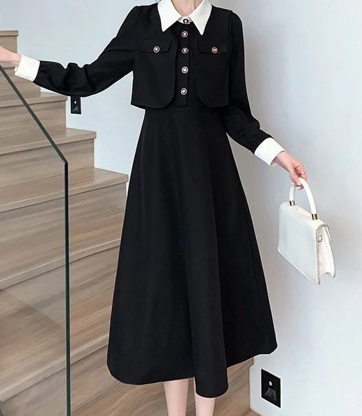 SportInspired 4318 Chanel Dresses Long Sleeved For Women