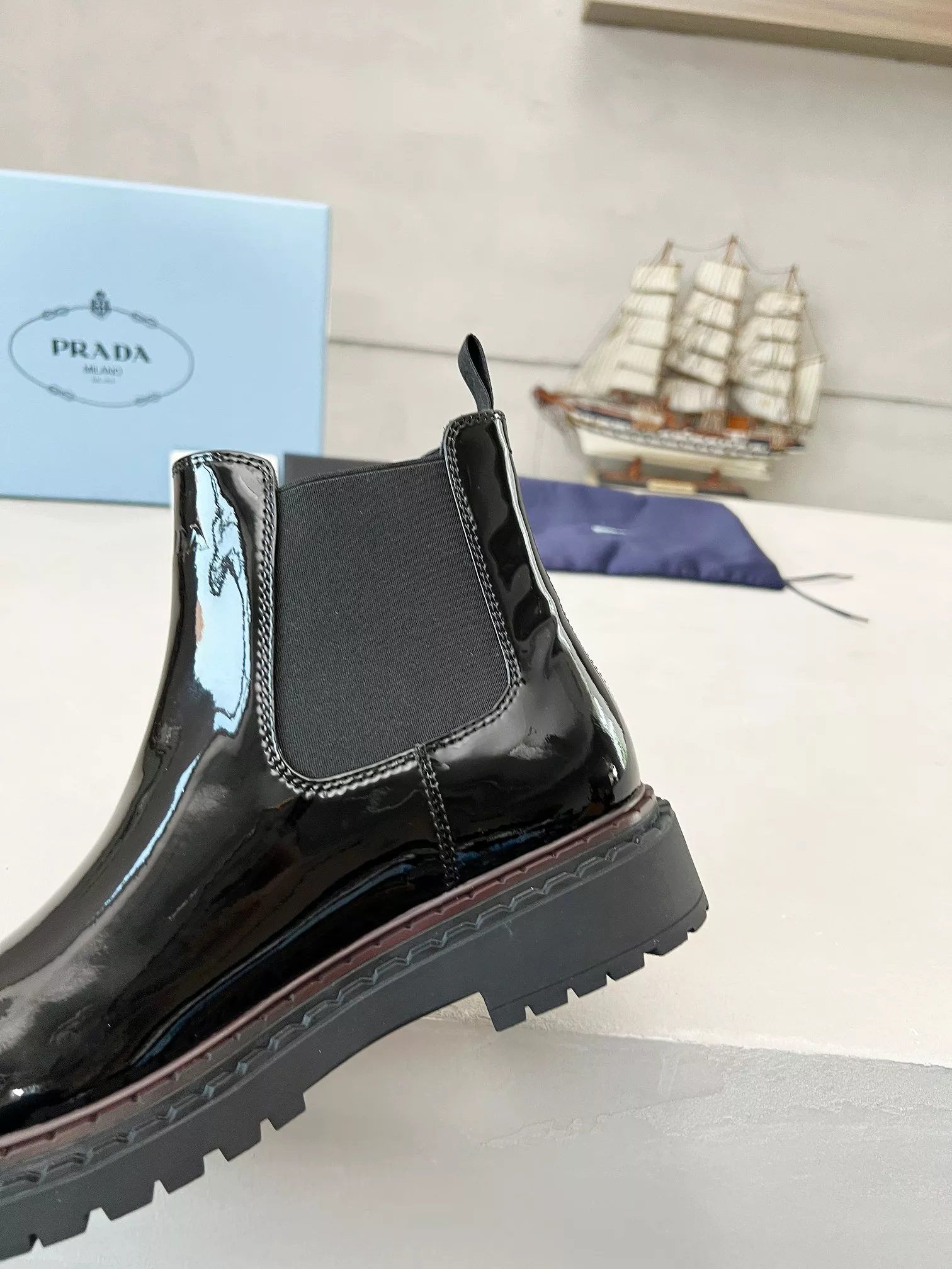 SportInspired 4332 Prada Boots For Men
