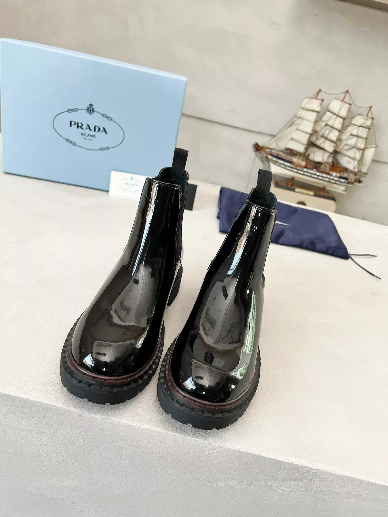 SportInspired 4332 Prada Boots For Men