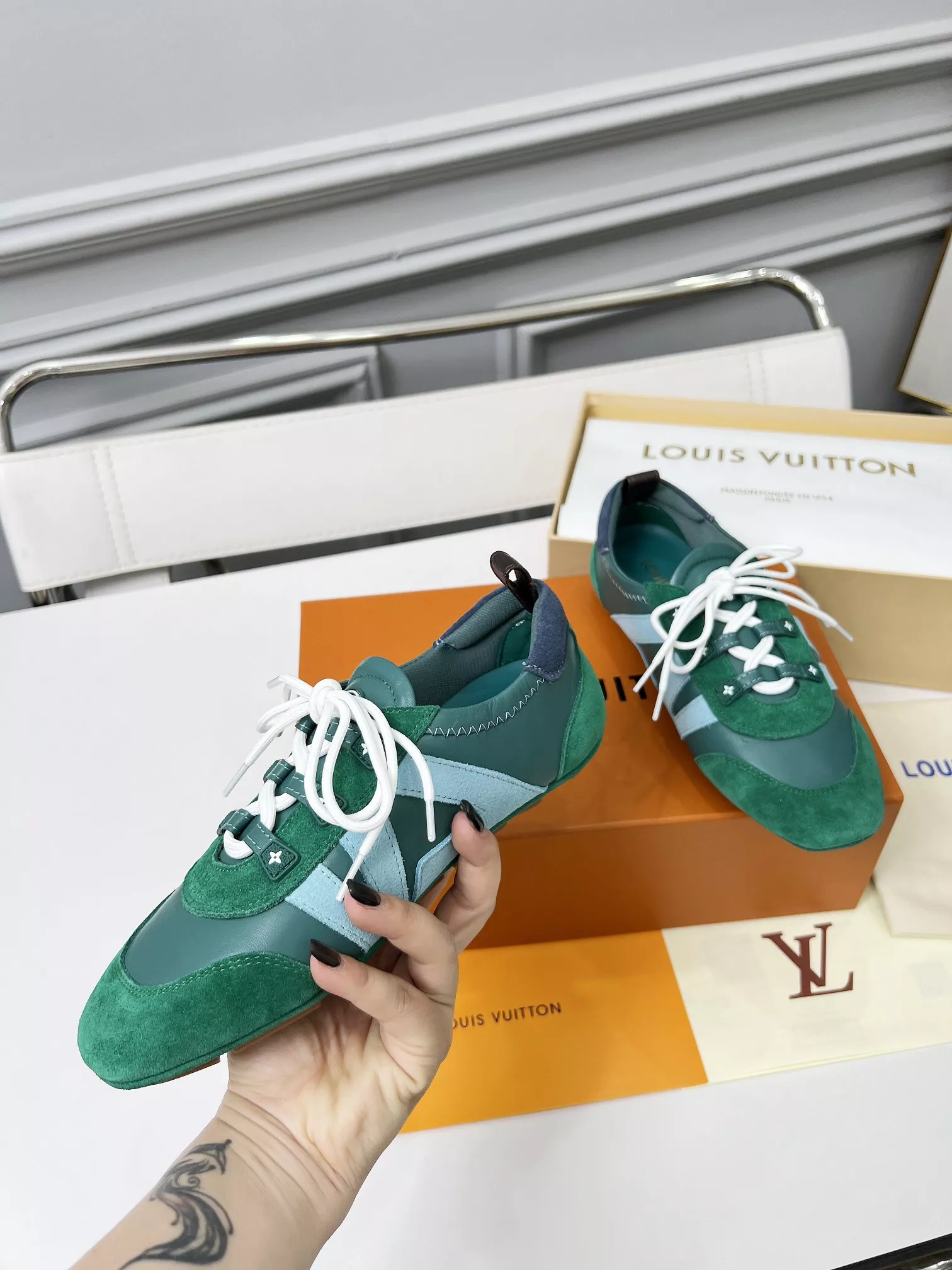 SportInspired 4439 Louis Vuitton Casual Shoes For Women