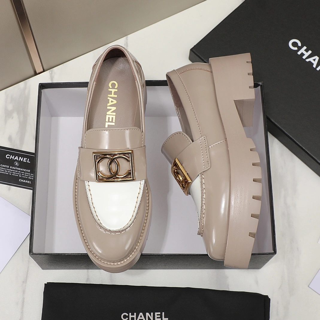 SportInspired 454 Chanel Leather Shoes For Women