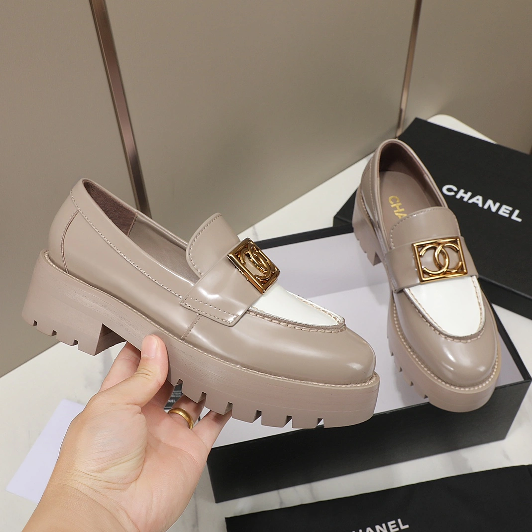 SportInspired 454 Chanel Leather Shoes For Women