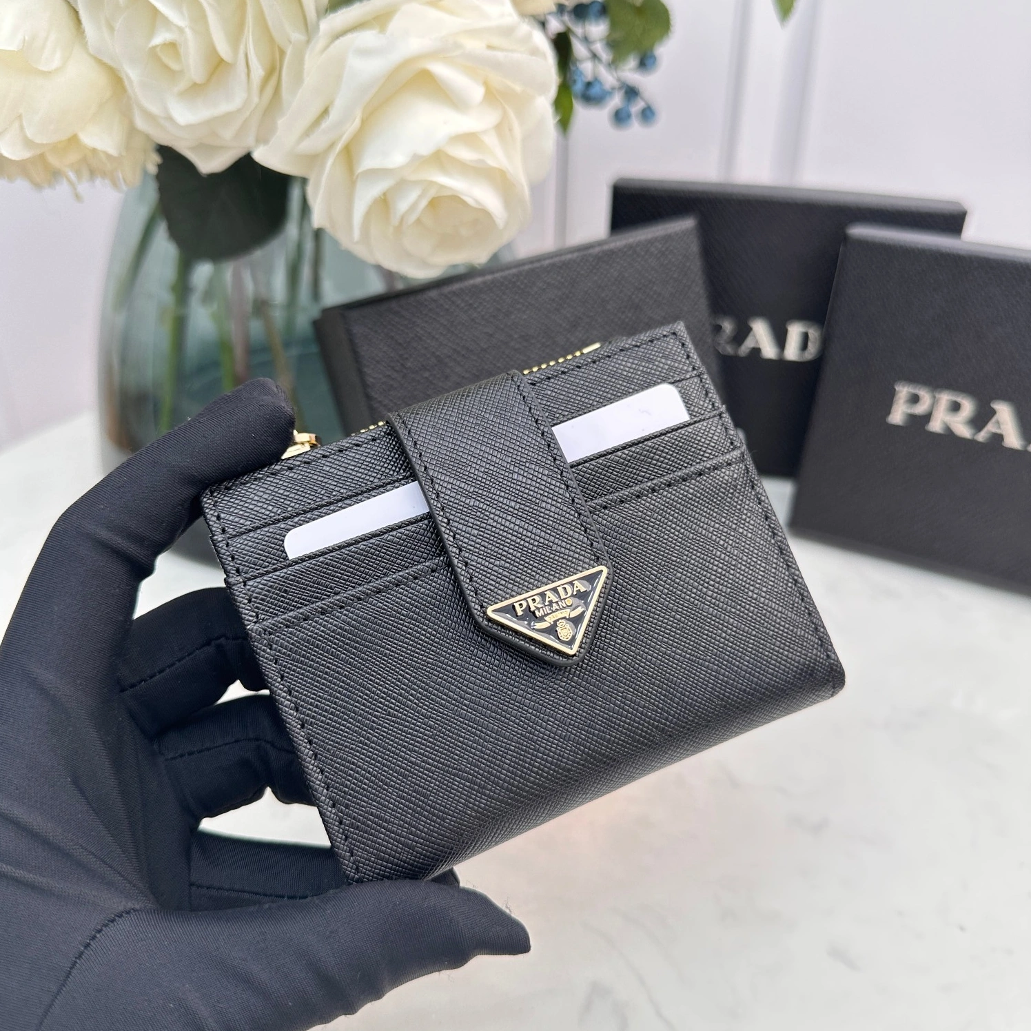 SportInspired 4771 Prada AAA Quality Card Case For Women