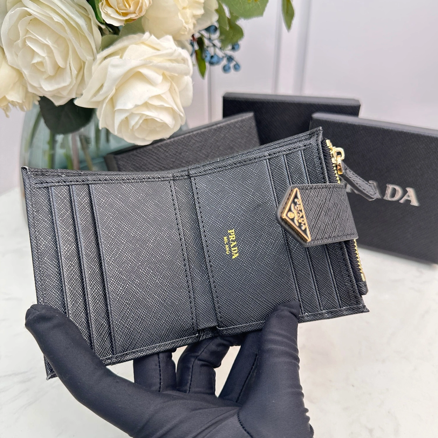 SportInspired 4771 Prada AAA Quality Card Case For Women