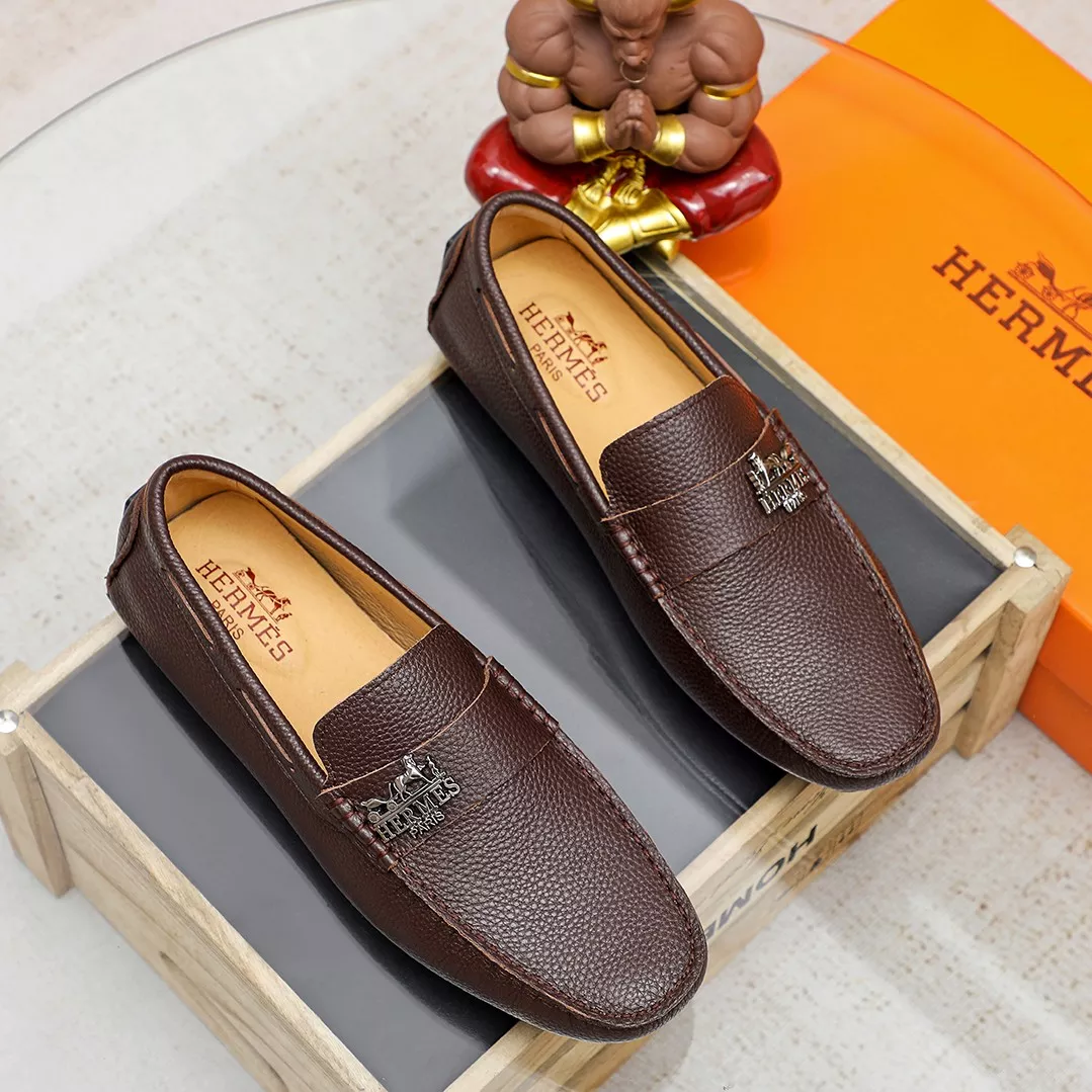 SportInspired 4900 Hermes Leather Shoes For Men