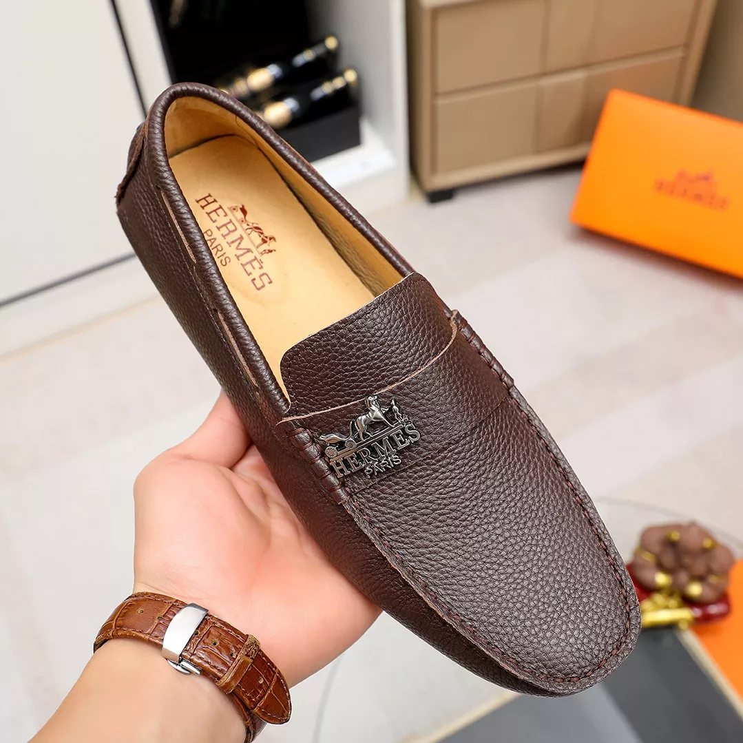 SportInspired 4900 Hermes Leather Shoes For Men