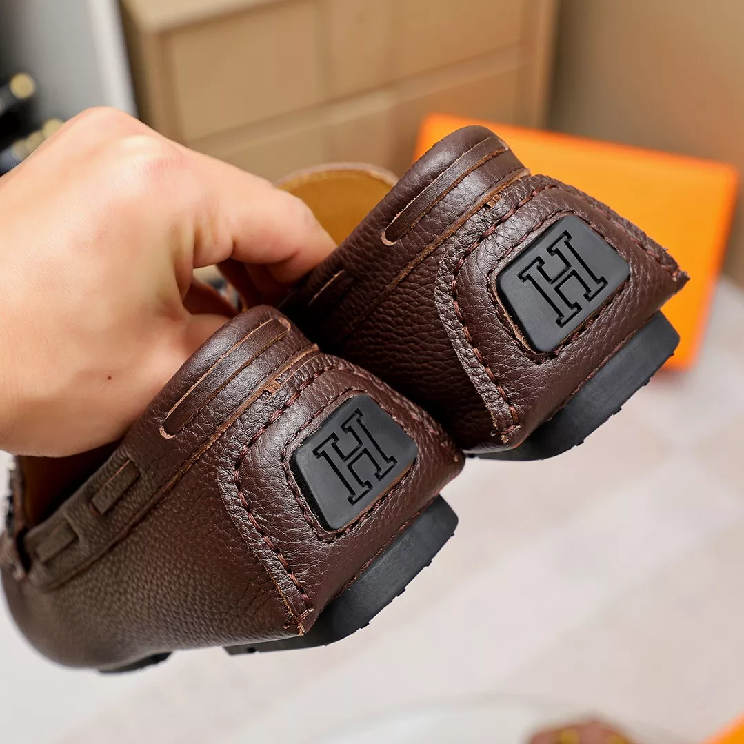 SportInspired 4900 Hermes Leather Shoes For Men