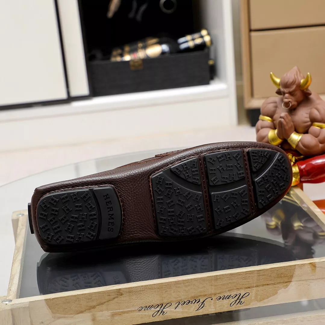 SportInspired 4900 Hermes Leather Shoes For Men