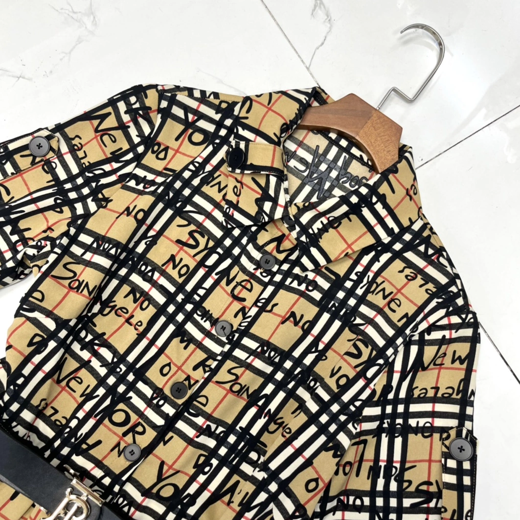 SportInspired 5160 Burberry Dresses Short Sleeved For Women