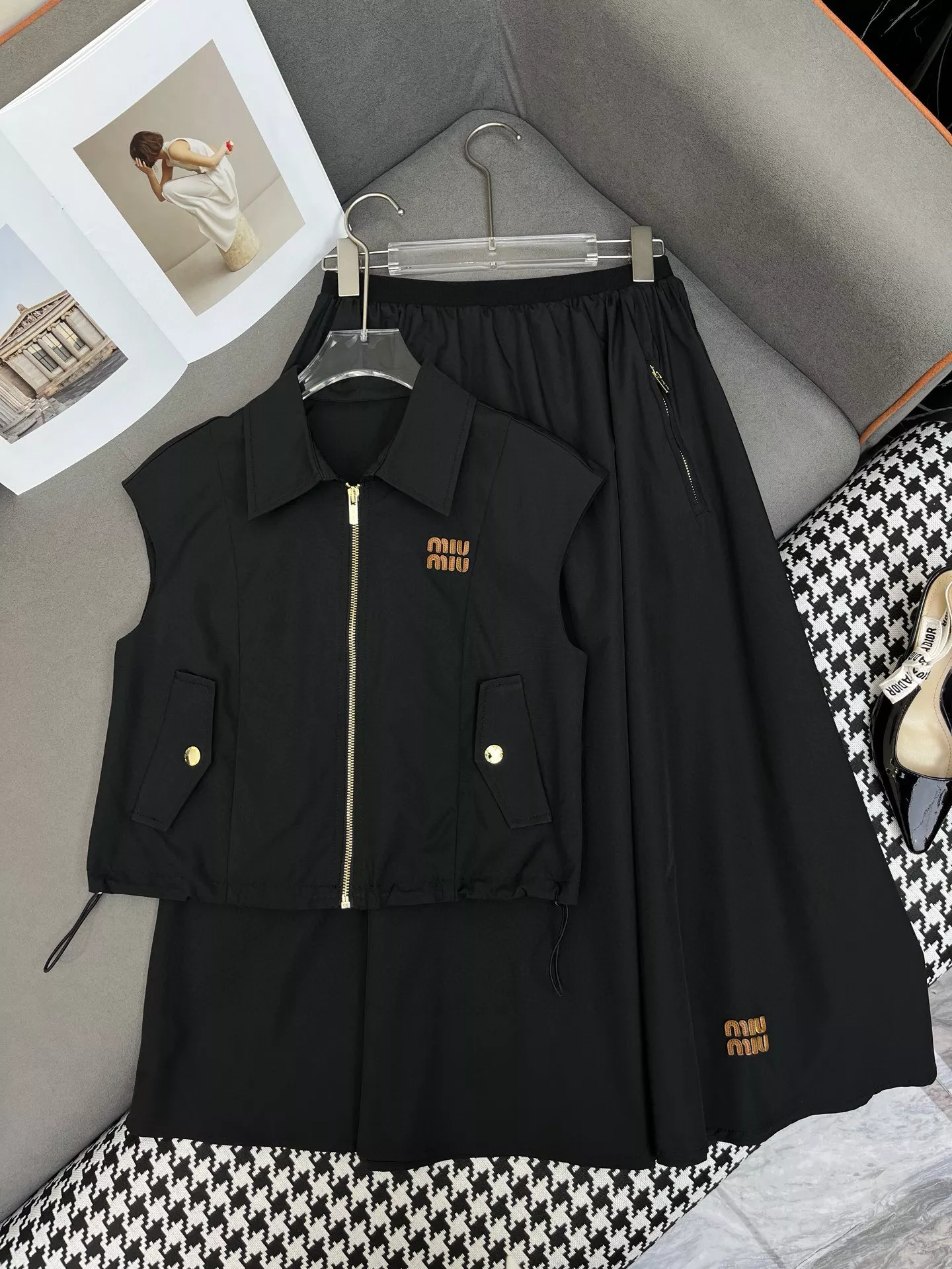 SportInspired 5286 MIU MIU Tracksuits Sleeveless For Women