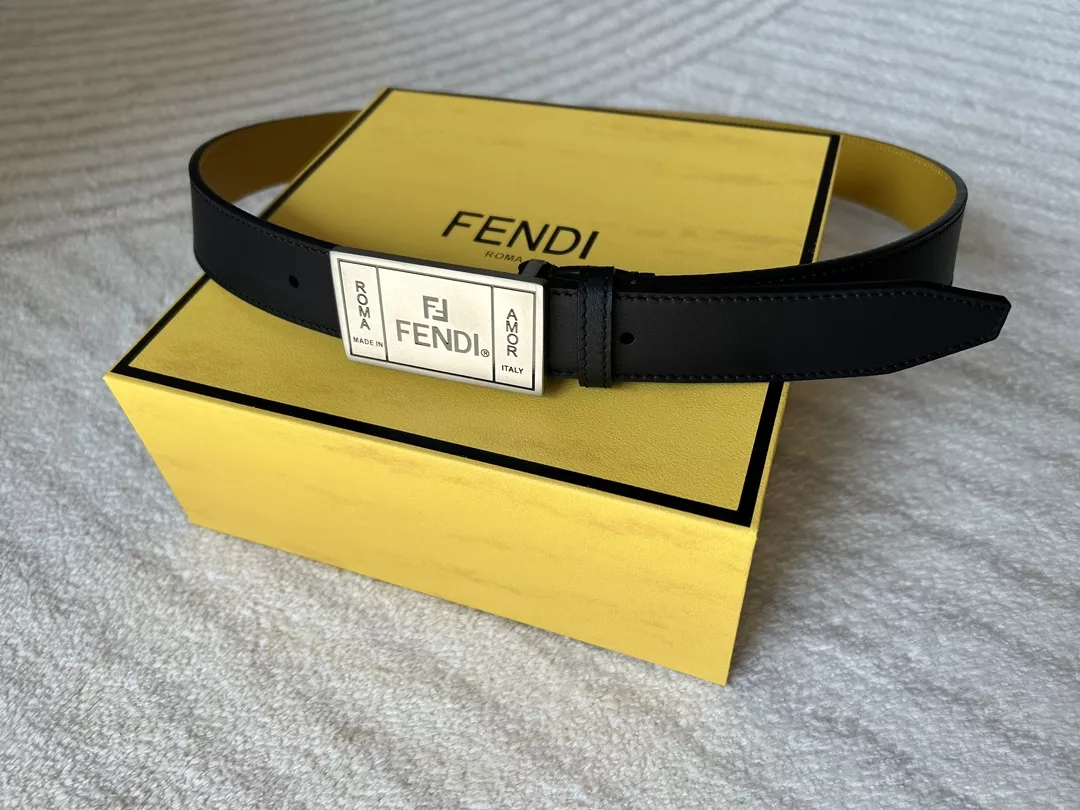SportInspired 5718 Fendi AAA Quality Belts In 3.0cm For Women