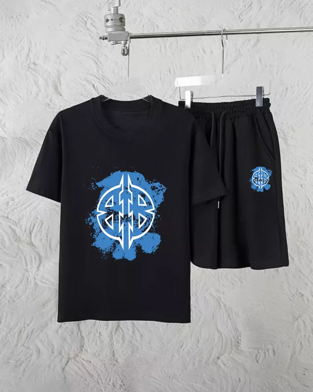 SportInspired 5851 Balenciaga Fashion Tracksuits Short Sleeved For Unisex