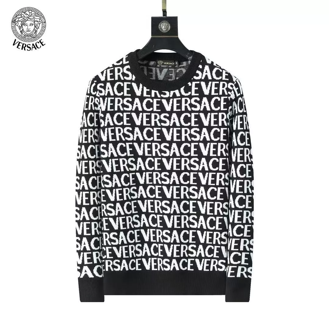 SportInspired 602 Versace Sweaters Long Sleeved For Men