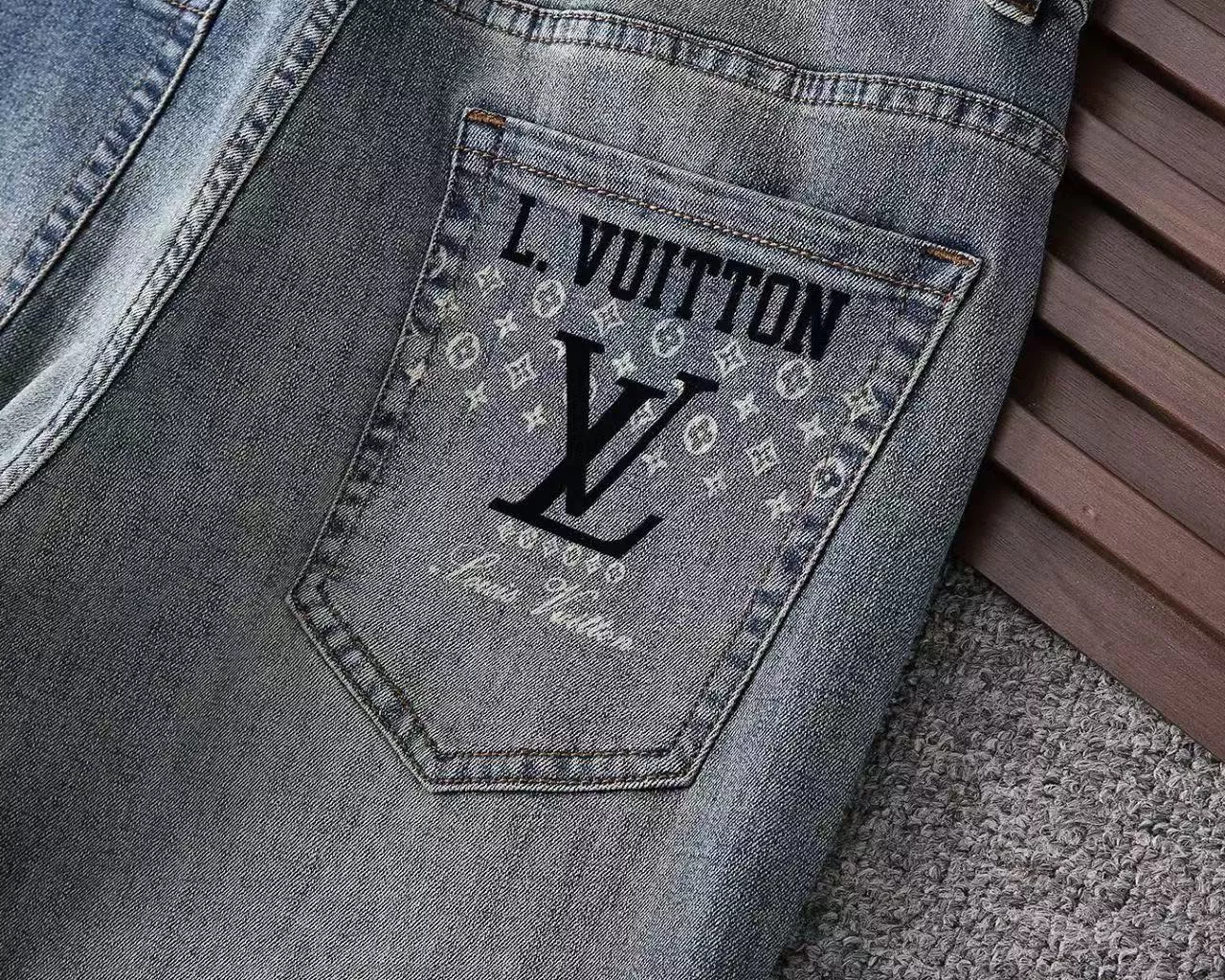 SportInspired 6283 Louis Vuitton LV Jeans For Men