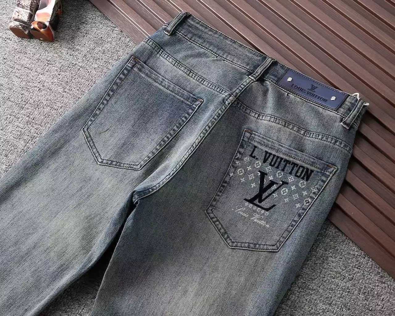 SportInspired 6283 Louis Vuitton LV Jeans For Men