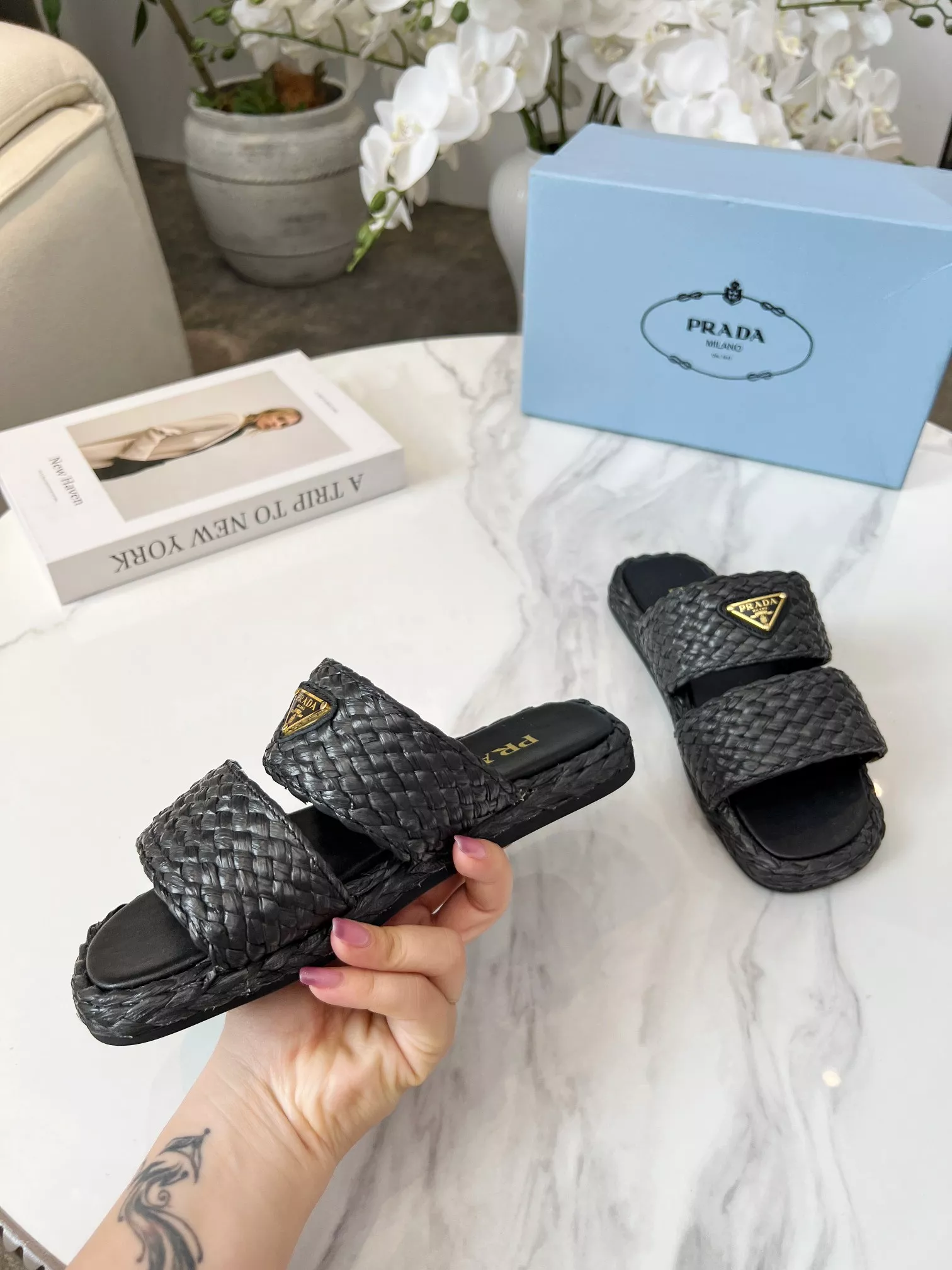 SportInspired 6728 Prada Slippers For Women
