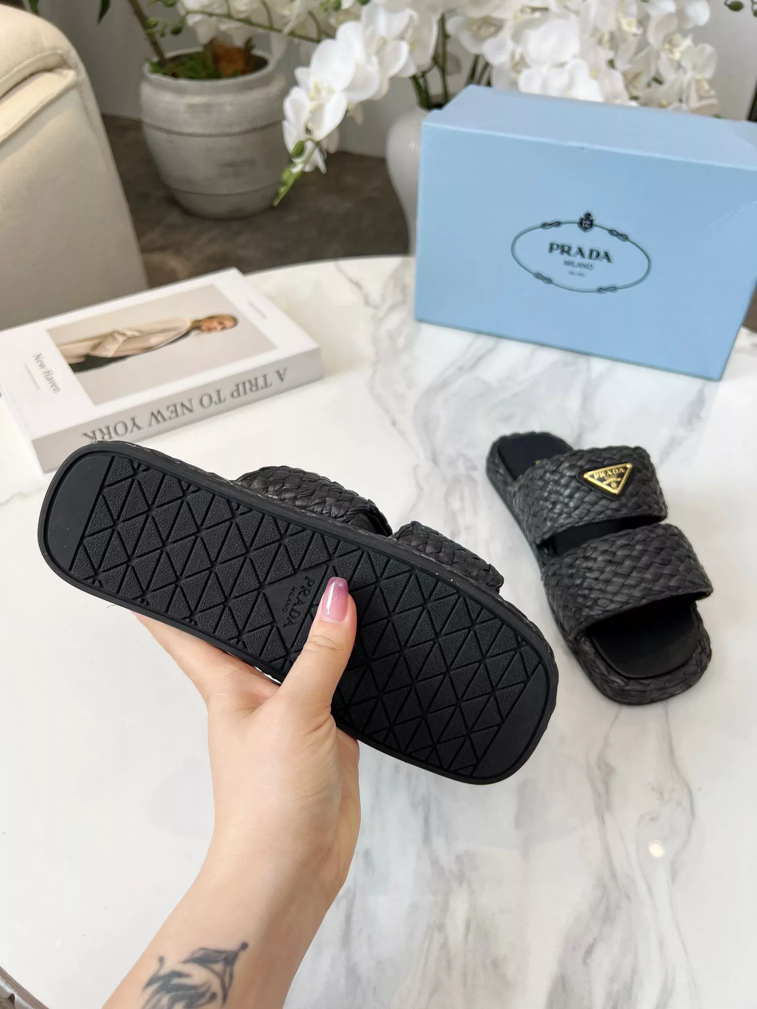 SportInspired 6728 Prada Slippers For Women