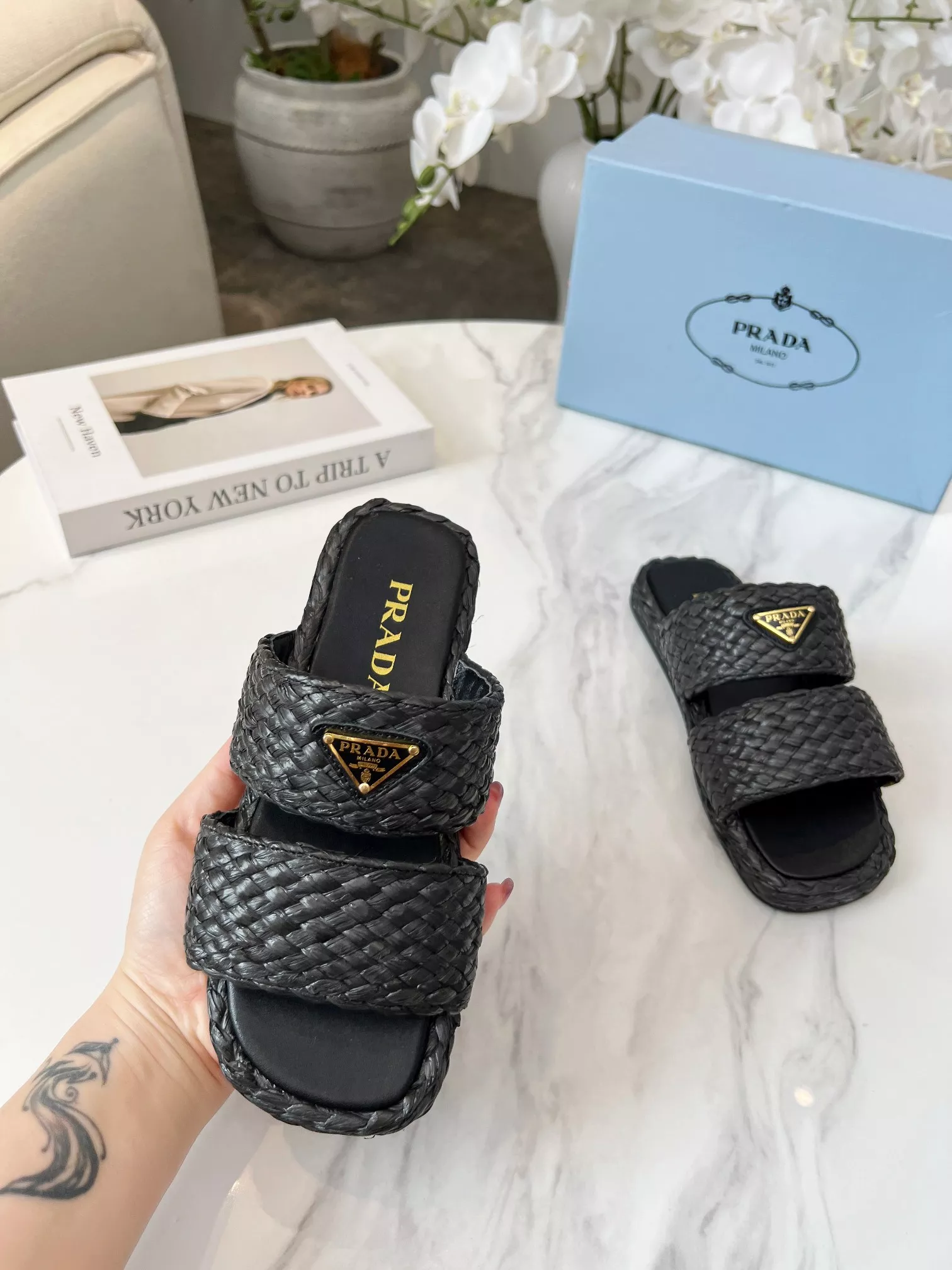 SportInspired 6728 Prada Slippers For Women