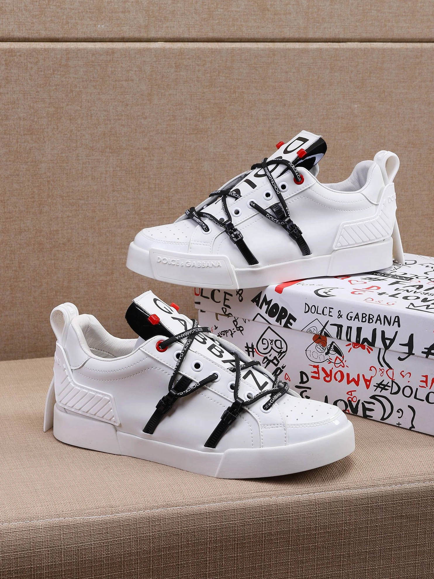 SportInspired 694 Dolce & Gabbana D&G Casual Shoes For Men