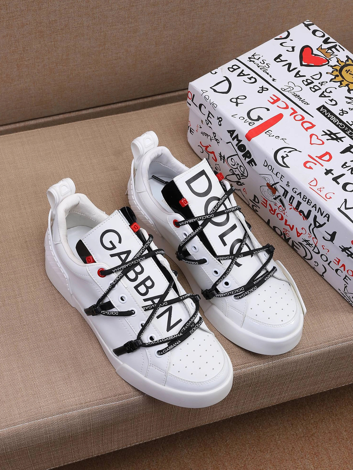SportInspired 694 Dolce & Gabbana D&G Casual Shoes For Men