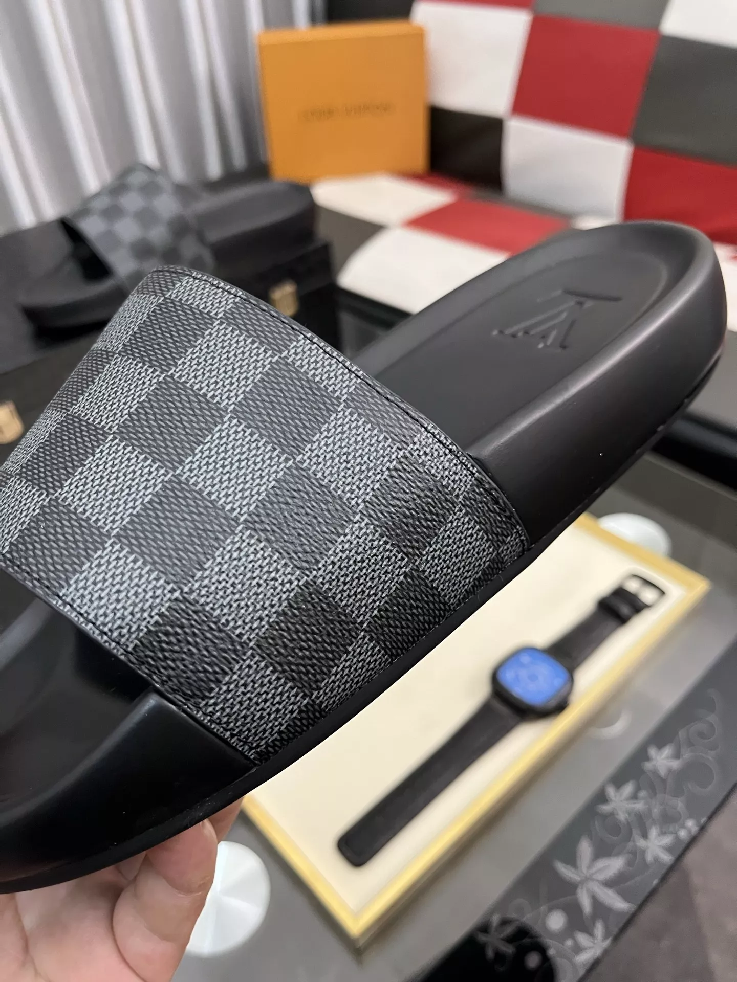 SportInspired 7246 Louis Vuitton Slippers For Men