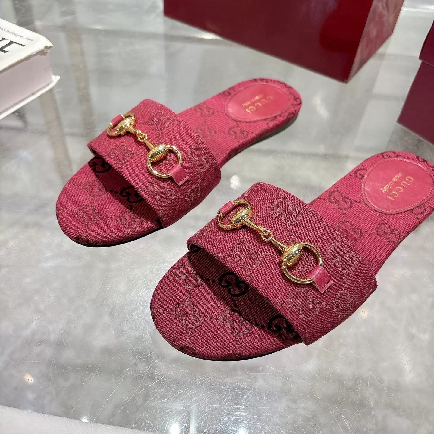 SportInspired 7319 Gucci Slippers For Women