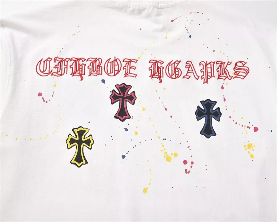 SportInspired 758 Chrome Hearts T-Shirts Short Sleeved For Unisex