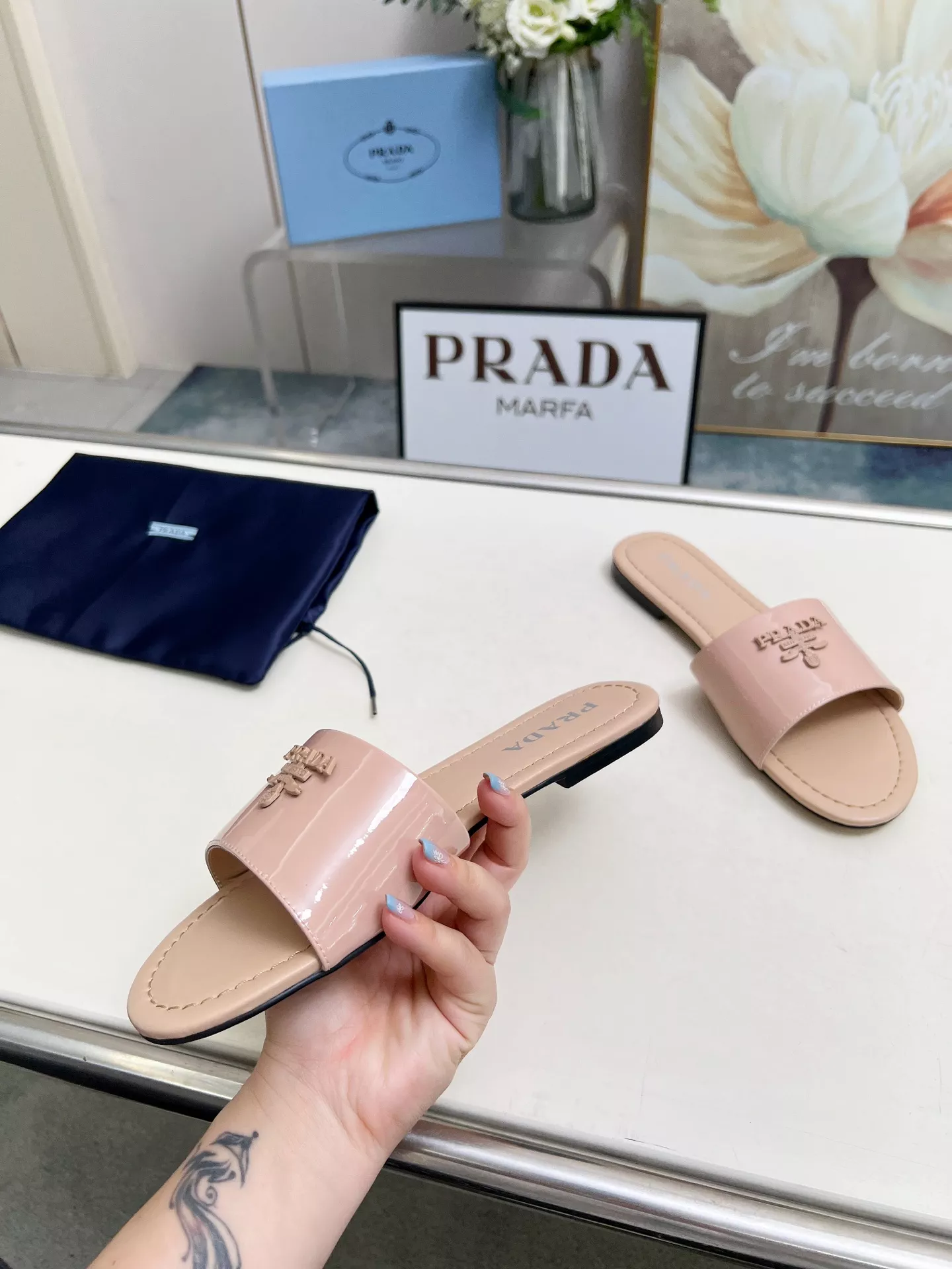 SportInspired 7580 Prada Slippers For Women