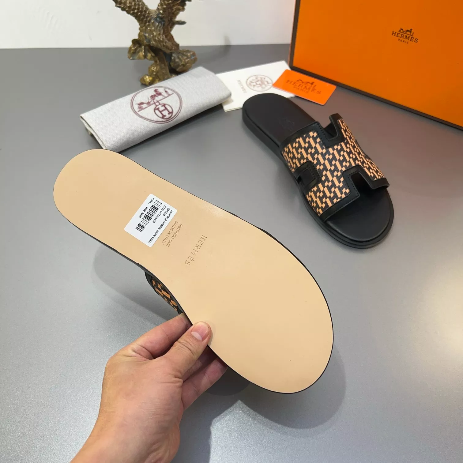SportInspired 7798 Hermes Slippers For Men