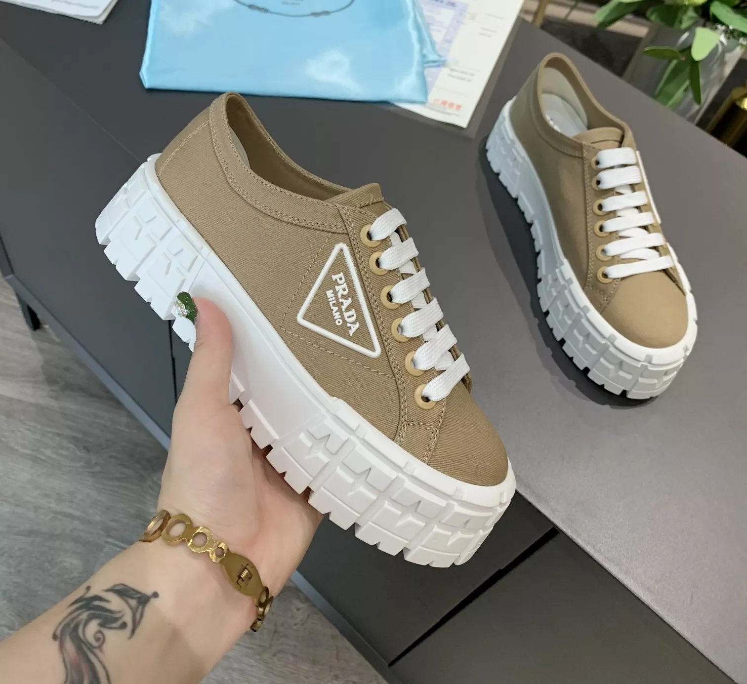SportInspired 7833 Prada Casual Shoes For Women