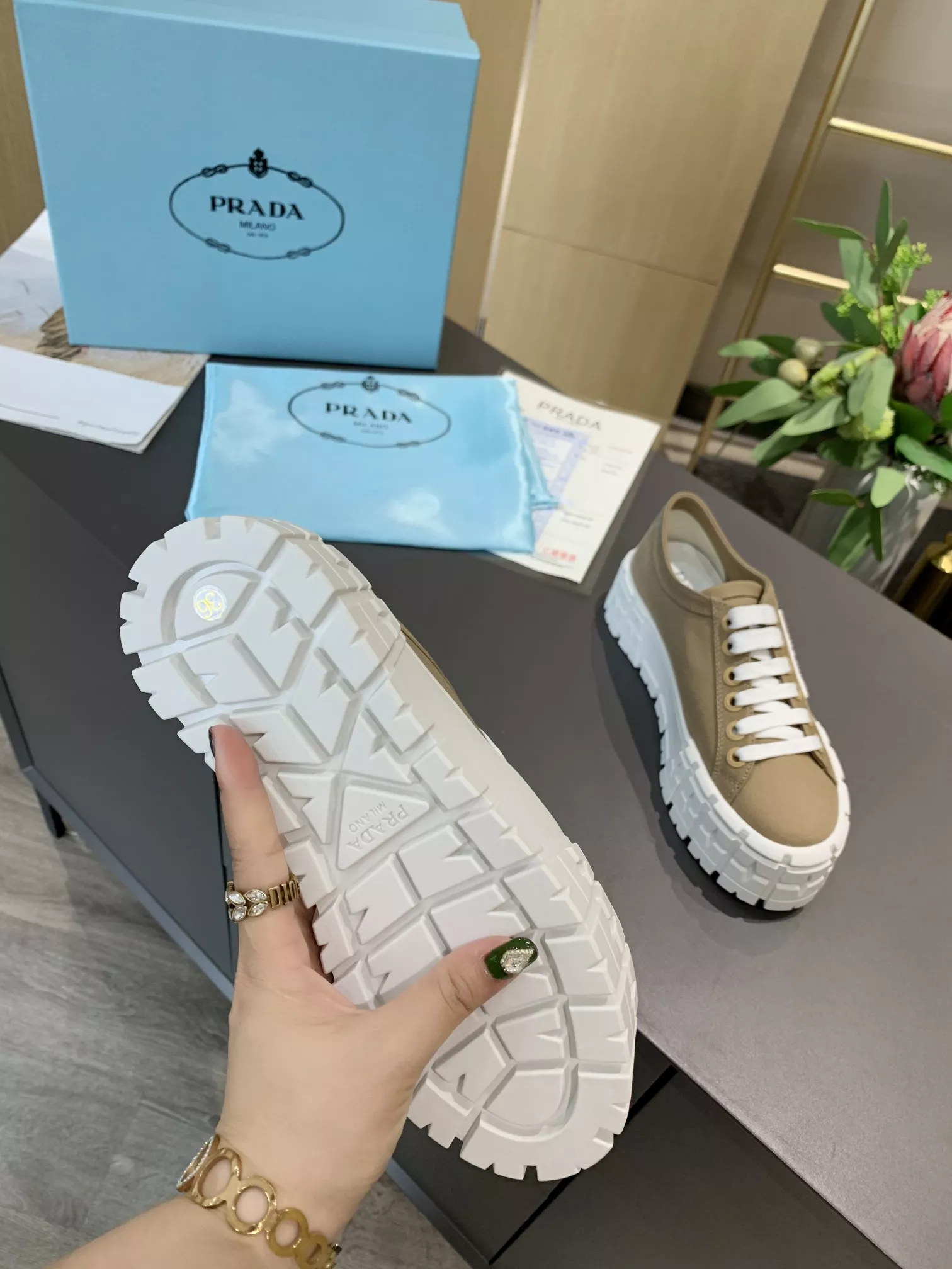 SportInspired 7833 Prada Casual Shoes For Women