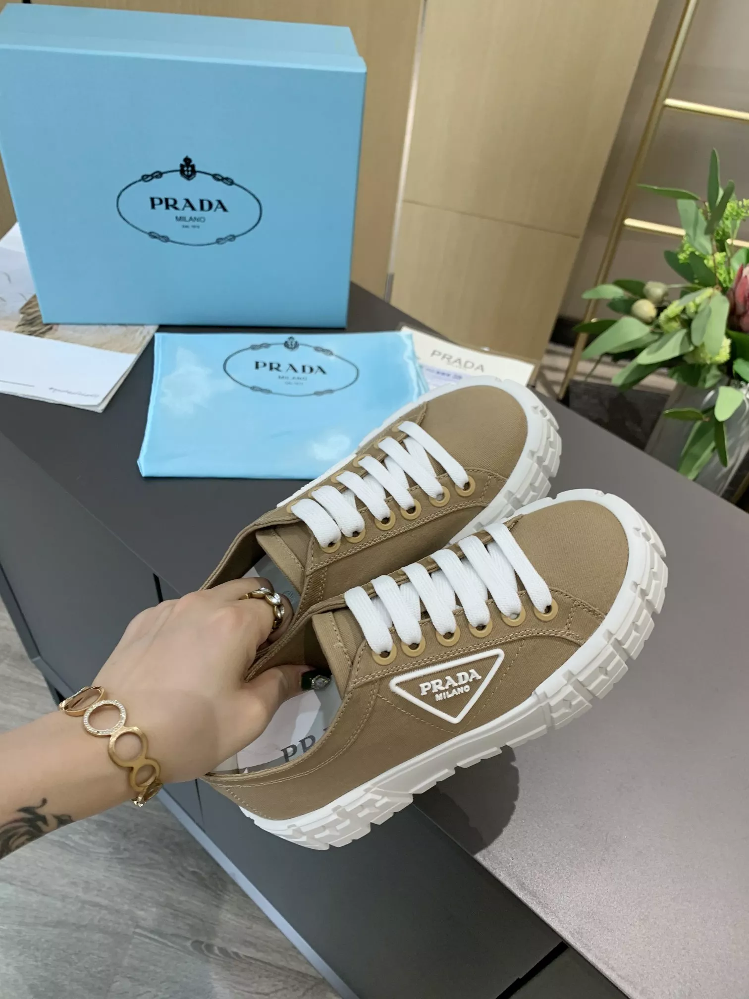 SportInspired 7833 Prada Casual Shoes For Women