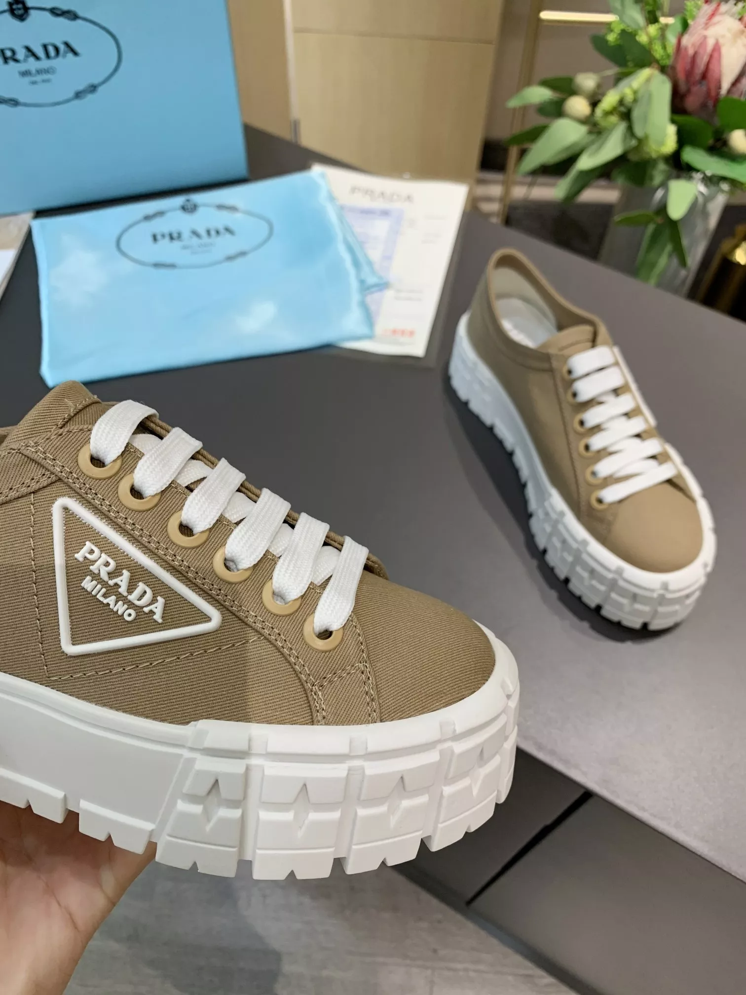 SportInspired 7833 Prada Casual Shoes For Women